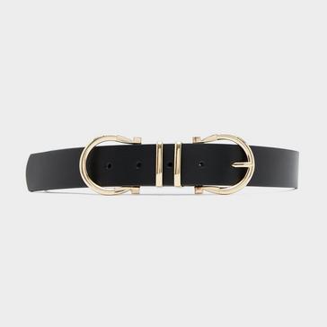 Black Dublin Shelby Snaffle Bit Belt Black
