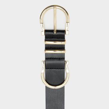 Black Dublin Shelby Snaffle Bit Belt Black