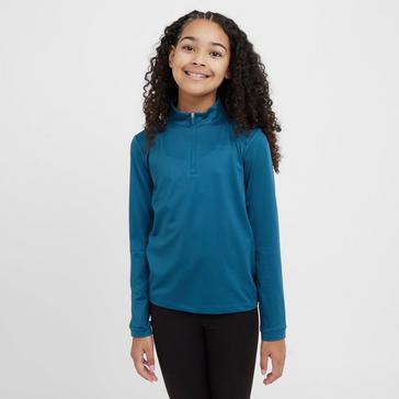 Pink Dublin Kids Autumn Sally Long Sleeve Riding Top