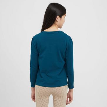 Blue Dublin Kids Poppy Puff Sleeve Tee Legion Blue/Pony Silhouette