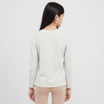 White Dublin Kids Poppy Puff Sleeve Tee White Marle/Nordic Pony