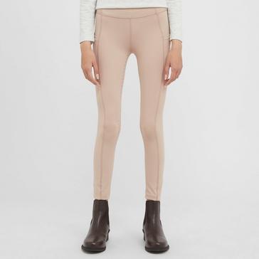 Beige Dublin Kids Everyday Riding Tights Beige