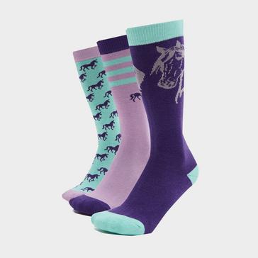 MULTI Dublin Kids’ Socks Pack of 3