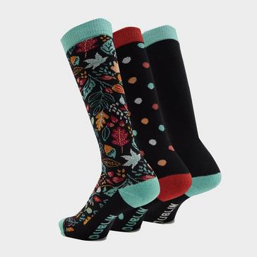 Multi Dublin Kids 3 Pack Socks Winter