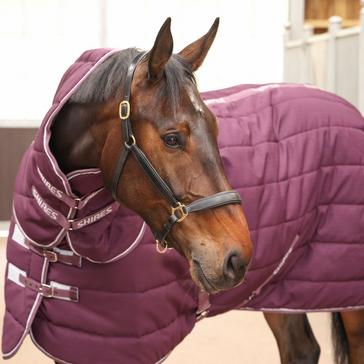 Red Shires Tempest Original 300g Heavyweight Detach-A-Neck Stable Rug Burgundy