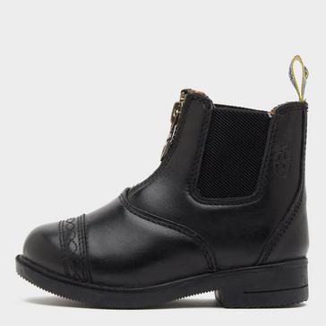 Black Moretta Kids Materia Paddock Boots Black