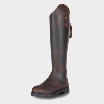 Brown Moretta Womens Renata Country Boots Brown