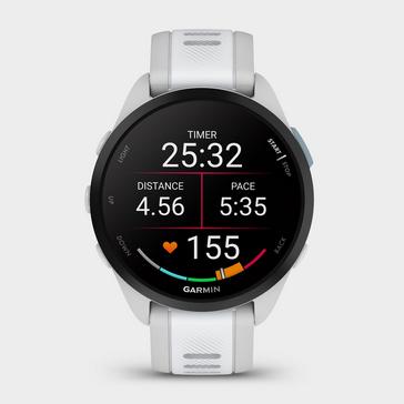 White Garmin Forerunner® 165 GPS Smartwatch