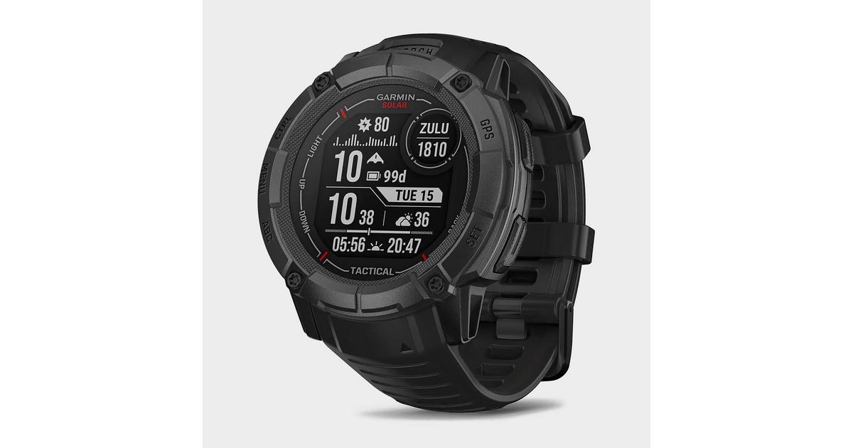 Garmin Instinct® 2X Solar Tactical Edition Multi-Sport GPS