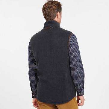 Blue Barbour Mens Langdale Fleece Gilet Navy