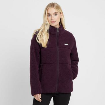 Purple Hunter Green Label Womens Nethy Borg Fleece Plum