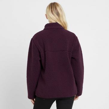 Purple Hunter Green Label Womens Nethy Borg Fleece Plum