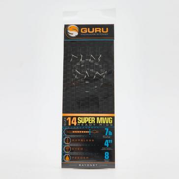 Clear GURU QM1 Bait Bands 4 Inch Size 14