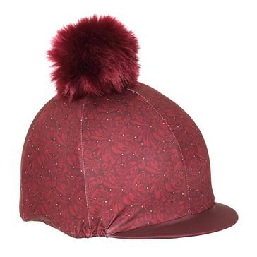 Red Aubrion Hyde Park Hat Cover Red Paisley