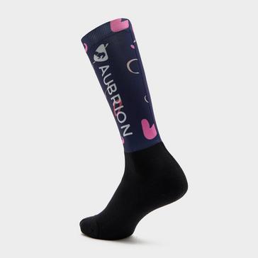 Navy Aubrion Kids’ Hyde Park Socks 