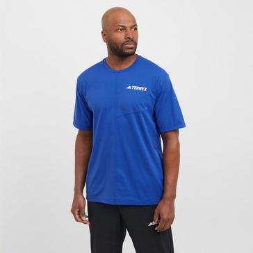 Blue adidas Terrex Men’s Multi Climacool T-Shirt