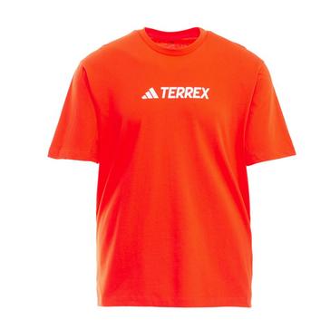 Orange adidas Terrex Men’s Classic Logo T-Shirt