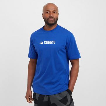 Blue adidas Terrex Men’s Classic Logo T-Shirt