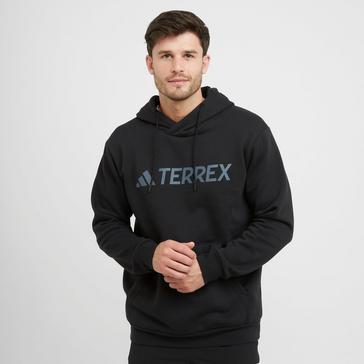 Black adidas Terrex Men’s Multi Large Logo Hoodie