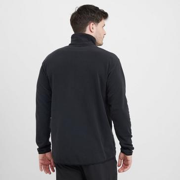 Black adidas Men’s Multi Essentials 1/2 Zip Fleece Jacket