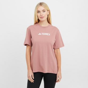 Pink adidas Terrex Women’s Classic Logo T-Shirt
