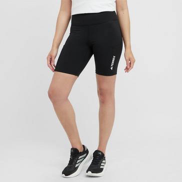 Black adidas Terrex Women’s Multi 8-Inch Tight Shorts
