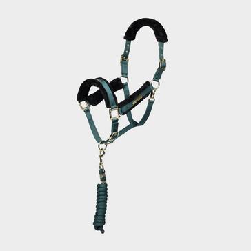 Green Arma Logo Headcollar & Lead Rope Green