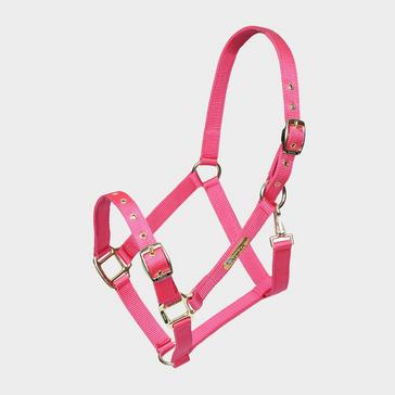 Pink Arma Adjustable Headcollar Pink