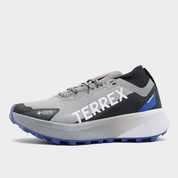 Grey adidas Terrex Men’s Agravic GTX Trail Running Shoes