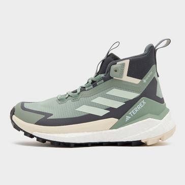 Green adidas Terrex Women’s Free Hiker 2.0 GORE-TEX® Hiking Shoes
