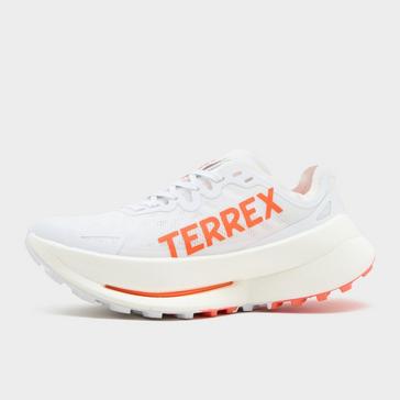 White adidas Women’s Agravic Speed Ultra Trail Running Shoes