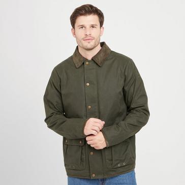Green Hunter Green Label Mens Kilmar Wax Jacket Green