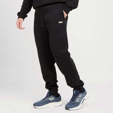 Black Hunter Green Label Mens Cambus Small Logo Joggers Black