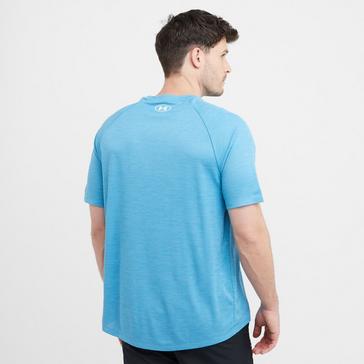 Blue Under Armour Men's UA Tech™ Textured Short Sleeve T-Shirt
