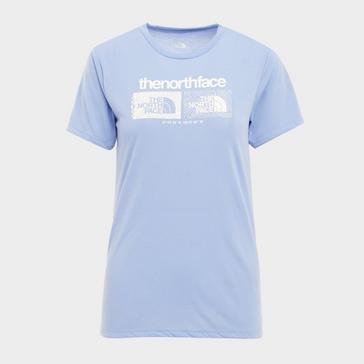 Blue The North Face Women's Foundation Graphic Performance T-Shirt