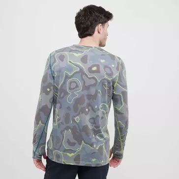 Ronhill T- Shirt Core S/S Pour Homme, Bleu Sarcelle Foncé/Acide