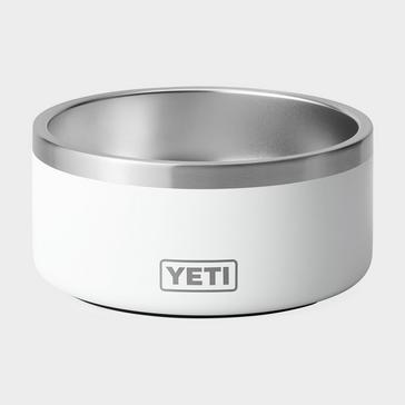 White YETI Boomer 8 Dog Bowl White