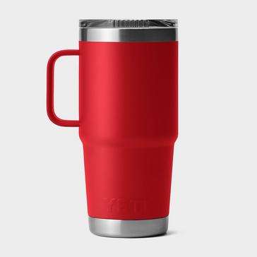 Red YETI Rambler® 20oz Travel Mug