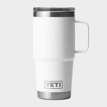 White YETI Rambler® 20oz Travel Mug