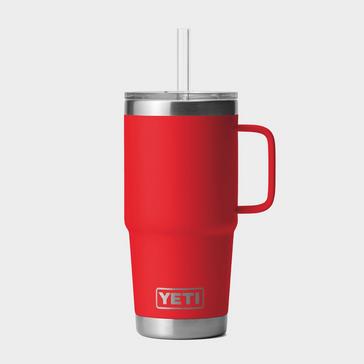 Red YETI Rambler® 25 oz (710 ml) Straw Mug