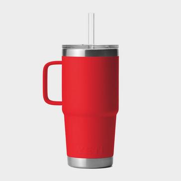 Red YETI Rambler® 25 oz (710 ml) Straw Mug