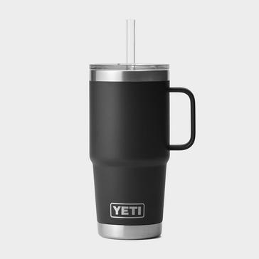 Black YETI Rambler® 25 oz (710 ml) Straw Mug