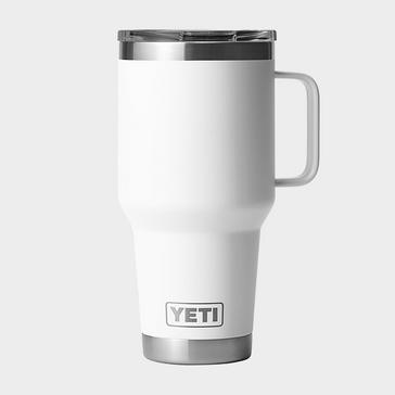 White YETI Rambler® 30 oz (887 ml) Travel Mug