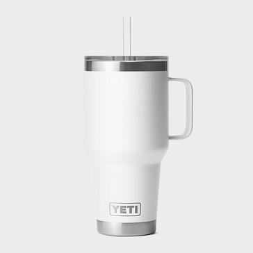 White YETI Rambler® 35oz Straw Mug