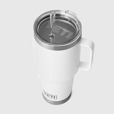 White YETI Rambler® 35oz Straw Mug