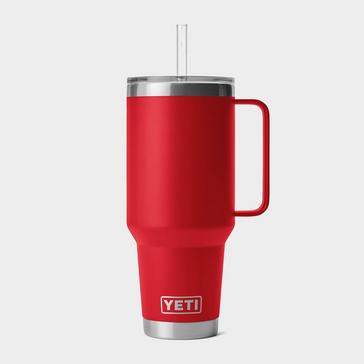 Red YETI Rambler® 42oz Straw Mug