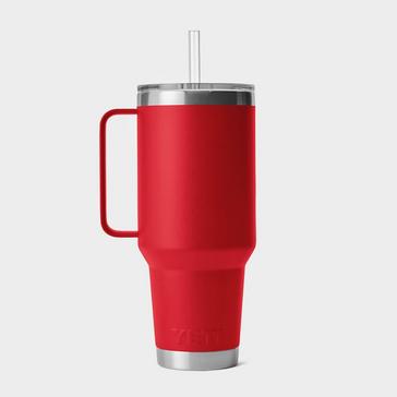 Red YETI Rambler® 42oz Straw Mug