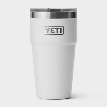 White YETI Rambler® 20oz (591ml) Stackable Cup