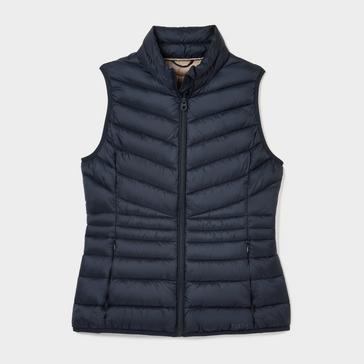 Blue Joules Womens Kenley Showerproof Padded Gilet Navy