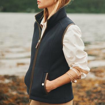 Blue Joules Women Fairbourne Fleece Gilet Navy